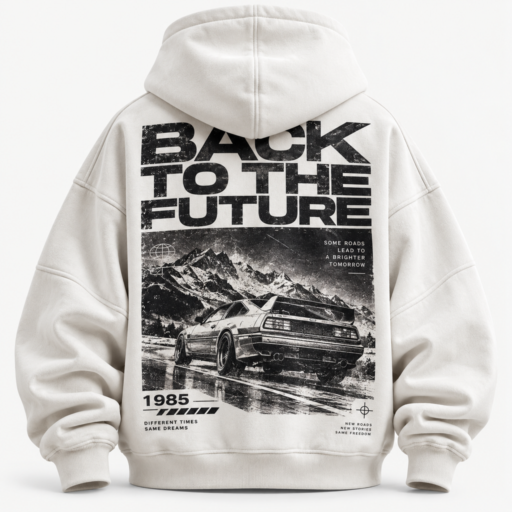 Vintage Back To The Future Hoodie