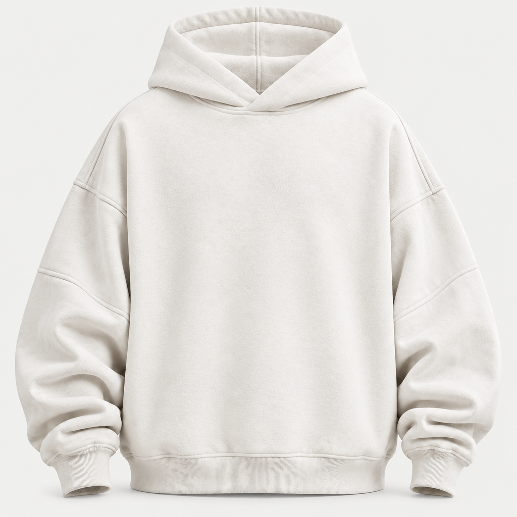 Back to the Future hoodie front view clean